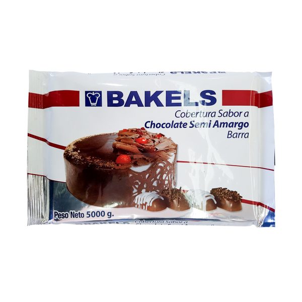 Chocolate Bakels semiamargo 5kg copia